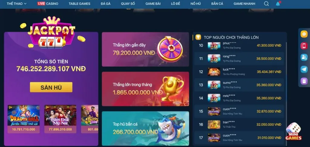 Đồ họa 3D sống động của game bắn cá typhu88 win